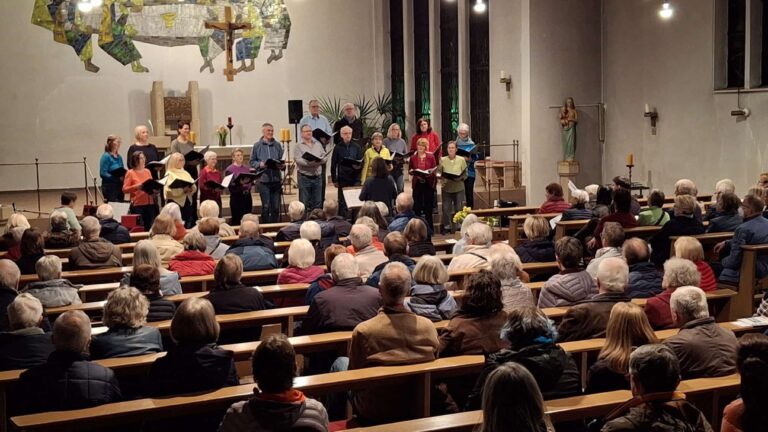 Der Chor KlangArt hatte viele Lieder zu bieten (07.03.2026)